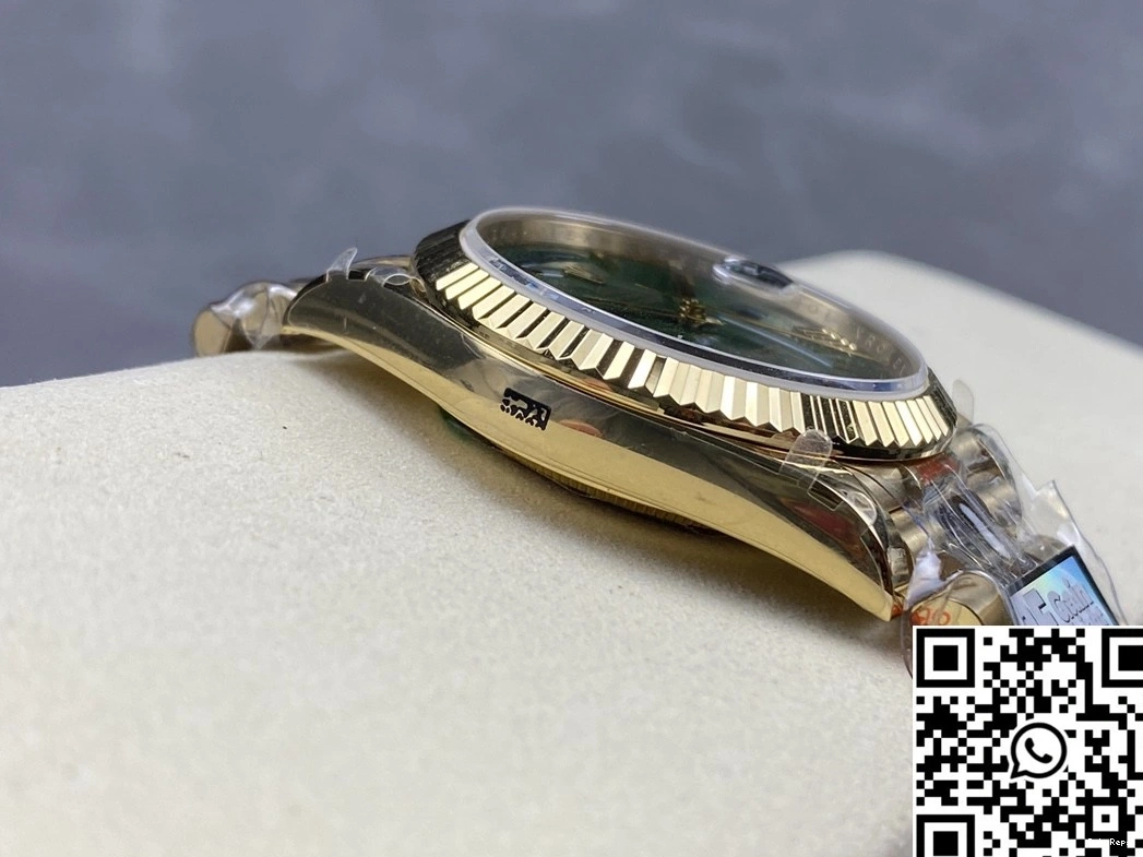 Green Day M228238-0061 Factory v5 Rolex Dial Date Steel QF Tungsten 0706
